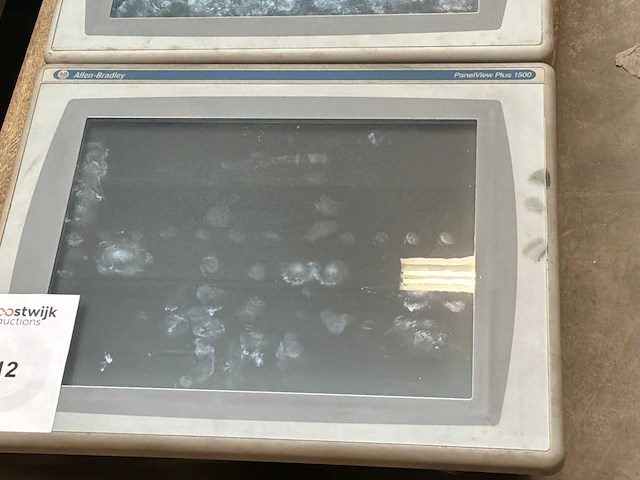 Allen-bradley panelview plus 1500 touch display (4x) - afbeelding 2 van  8
