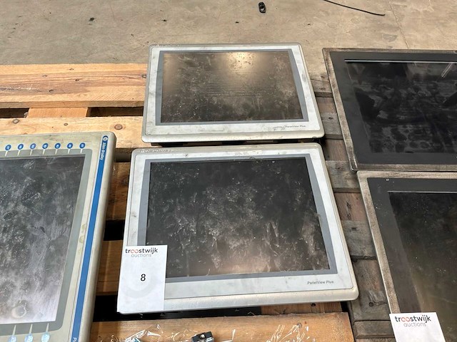 Allen-bradley panelview plus 7 touch display (2x) - afbeelding 1 van  5