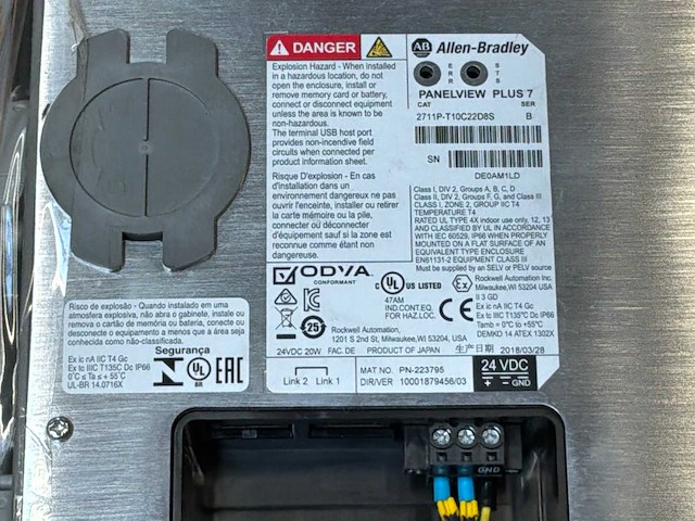Allen-bradley touch display (3x) - afbeelding 2 van  11