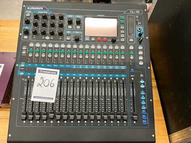 Allen & heath qu-16 digitale mengtafel - afbeelding 3 van  3