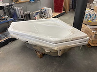 Allibert hoekbad toplax acryl (3x) - afbeelding 1 van  2
