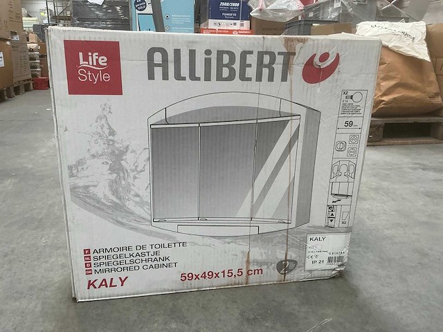 Allibert kaly spiegelkastje - afbeelding 1 van  3