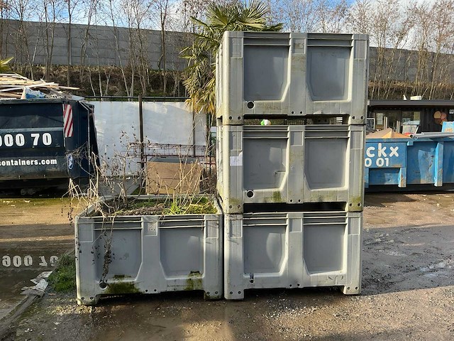 Allibert maxilog paletbox (4x) - afbeelding 1 van  3
