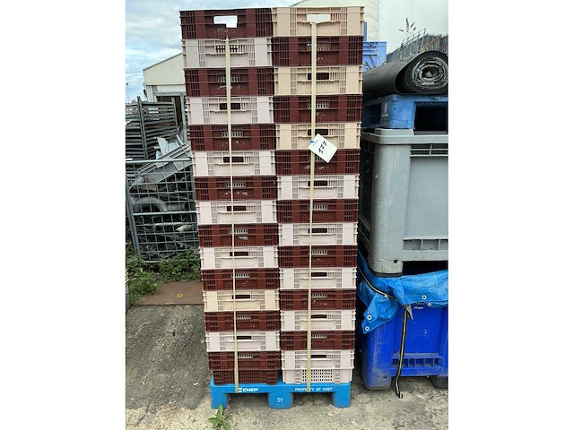 Allibert pvc stapelkratten (64x) - afbeelding 2 van  2