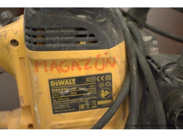 Alligatorzaag dewalt dwe396-qs - afbeelding 2 van  2