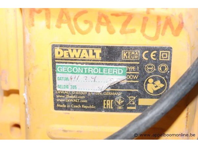 Alligatorzaag dewalt - afbeelding 3 van  3