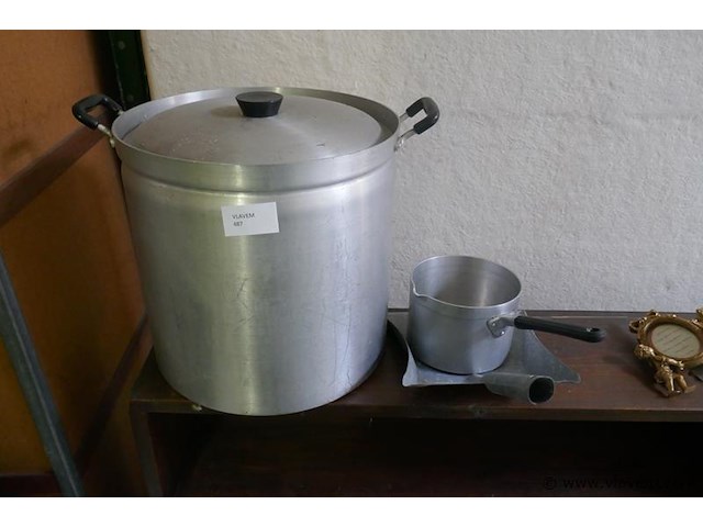 Alluminium ketel enz - afbeelding 1 van  1