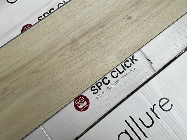 Allure express pvc klik vloer sawn wood totaal 23,76 m² - afbeelding 3 van  7