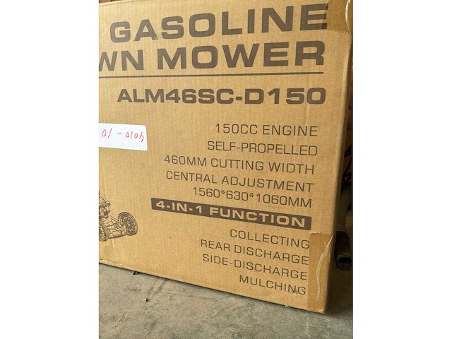 Alm46sc-d150 150cc grasmaaier - afbeelding 3 van  3