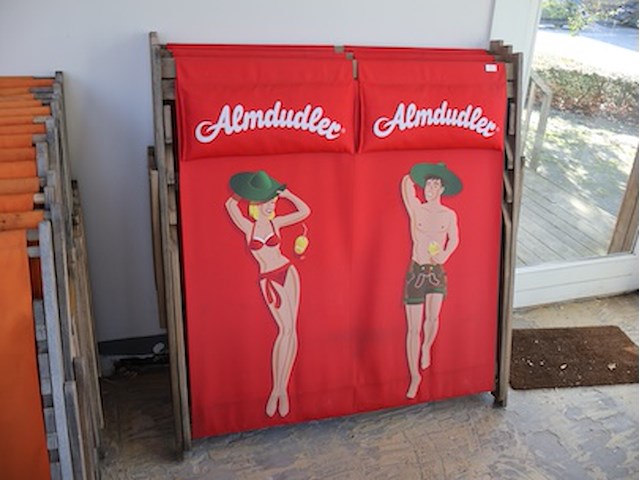 Almdudler dubbele strandstoel (x3) - afbeelding 1 van  3