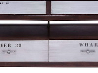 Almira tv-meubel in massief hout - afbeelding 1 van  1