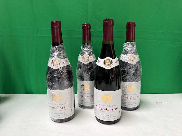 Aloxe-corton 1999 – dubois bernard et fils – bourgogne rode wijn (4x) - afbeelding 1 van  4