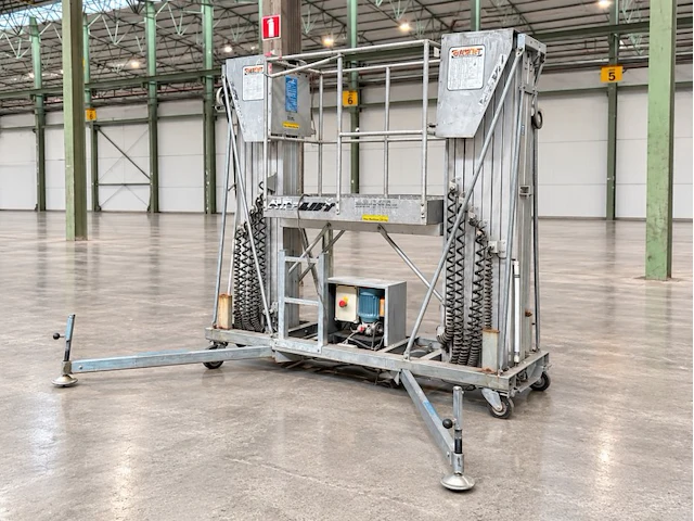 Alp-lift phd 1300 e1 mobiele materiaal/personen lift - afbeelding 3 van  10