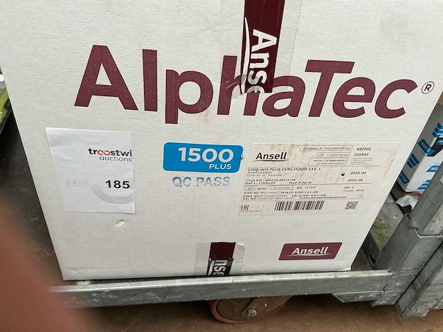 Alpatec 2500 plus wegwerp overall (40x) - afbeelding 2 van  4