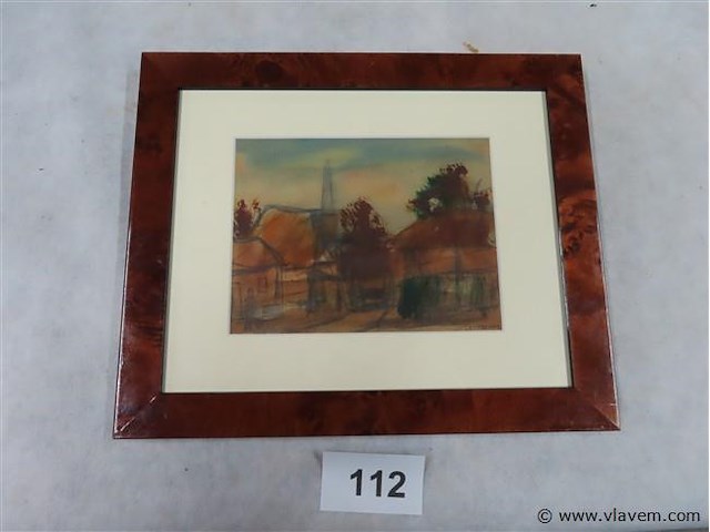 Alphons vermeir tekening - afbeelding 1 van  3