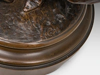 Alphonse colle (1857-1935), 'carmen', patinated bronze 71 cm. (27.94 in.) - afbeelding 7 van  8