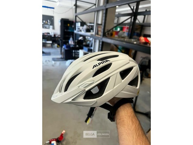 Alpina delft mips fietshelm wit 51–56 - afbeelding 1 van  1