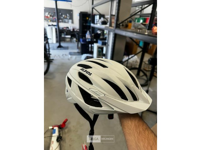 Alpina delft mips fietshelm wit 51–56 - afbeelding 1 van  1