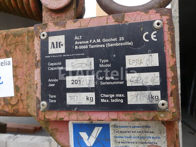 Alt lrpa pallethaak - afbeelding 4 van  4