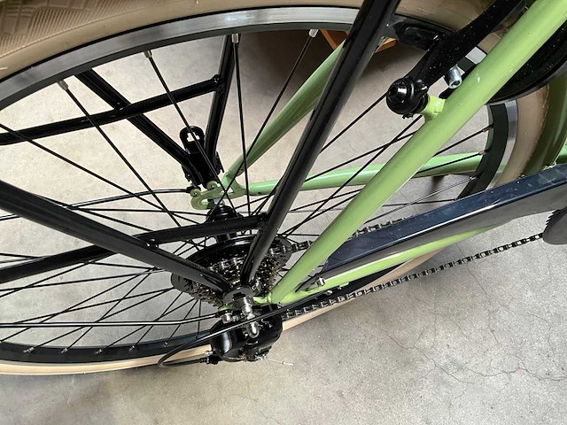 Altec crown new york damesfiets 28 inch saliegroen - afbeelding 3 van  4