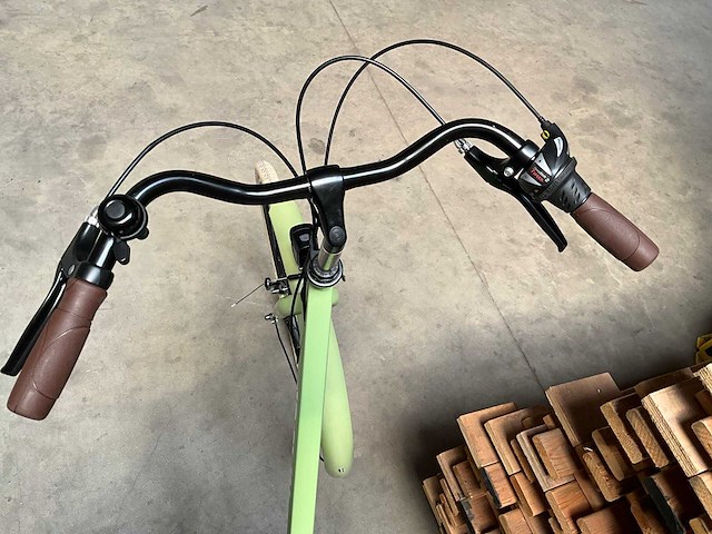 Altec crown new york damesfiets 28 inch saliegroen - afbeelding 2 van  4