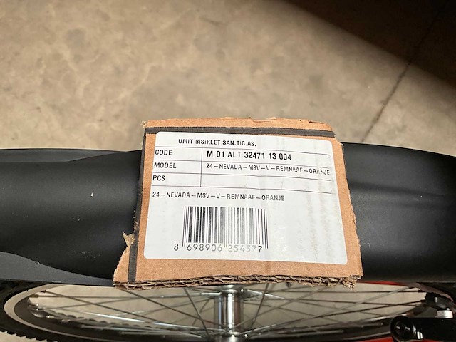 Altec nevada mountainbike 24 inch oranje - afbeelding 2 van  7