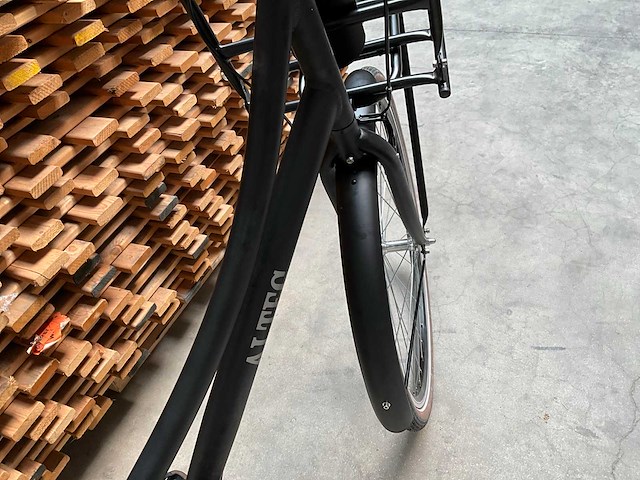 Altec vintage damesfiets 28 inch mat zwart - afbeelding 8 van  9