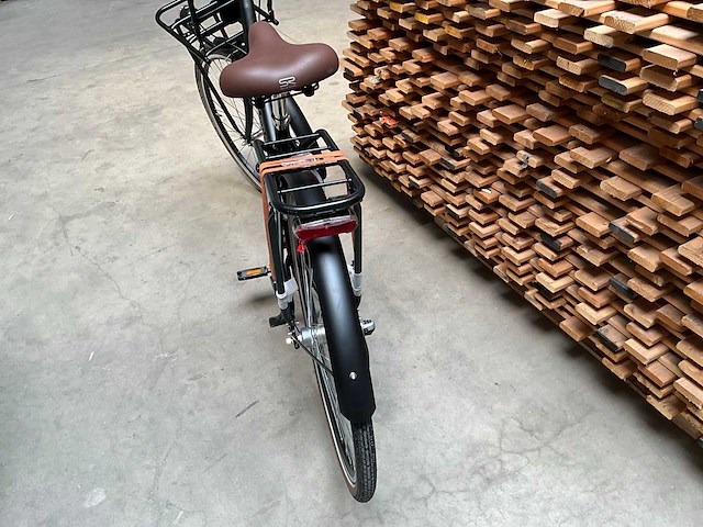Altec vintage damesfiets 28 inch mat zwart - afbeelding 2 van  9