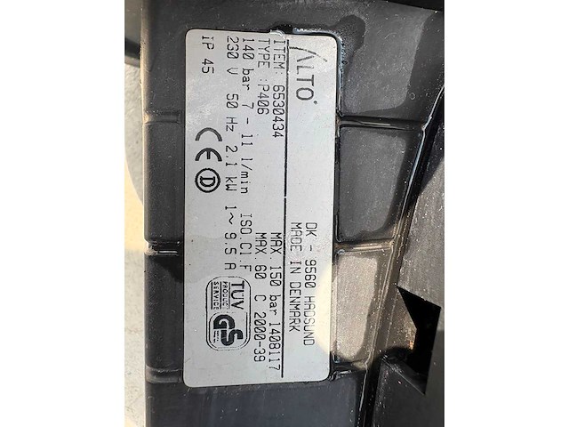 Alto - p406 - hogedrukreiniger - afbeelding 7 van  7