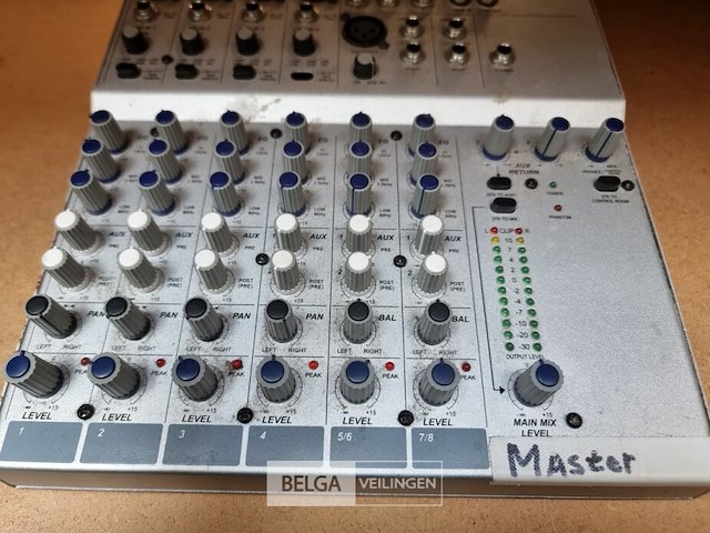 Alto s -8 8 kanaals audio mengpaneel - afbeelding 2 van  3