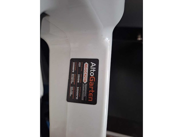 Altogarden ag-lc4216 accu kettingzaag 42v - 2000w - afbeelding 4 van  4