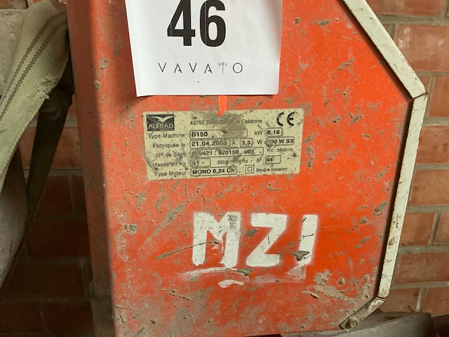 Altrad b150 betonmolen - afbeelding 4 van  6