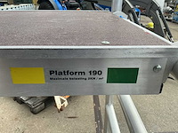Altrad platform 185 mobiele rolsteiger belasting 200 kg/ m2 - afbeelding 3 van  4