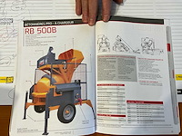 Altrad rb500b nieuwe betonmolen - afbeelding 4 van  12