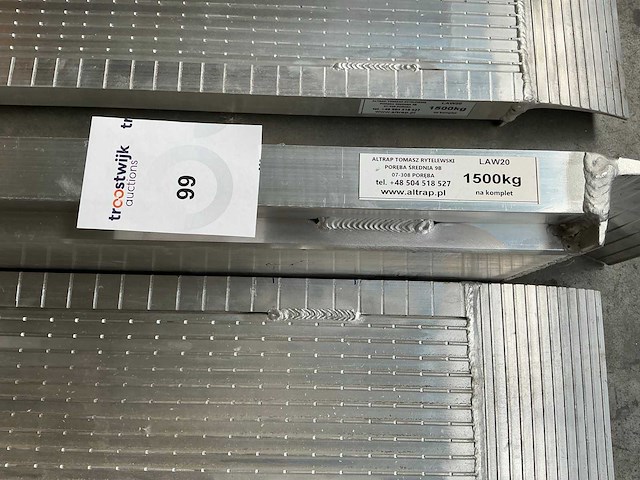 Altrap law20 rijplaat (2x) - afbeelding 4 van  4