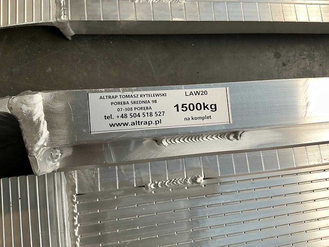Altrap law20 rijplaat (2x) - afbeelding 4 van  4