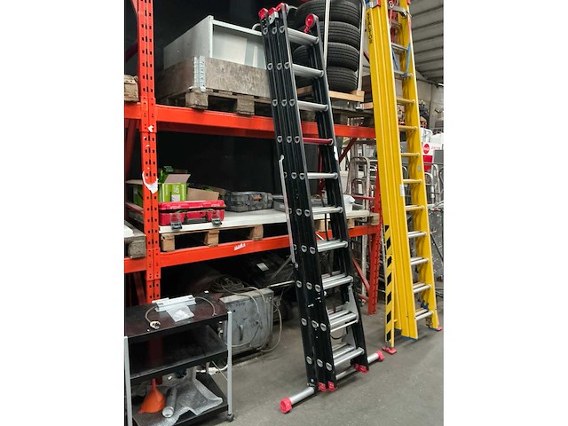 Altrex 3x10 schuifladder 3-delig - afbeelding 1 van  5