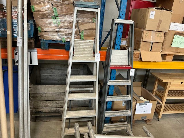 Altrex en das trapladders (2x) - afbeelding 1 van  6