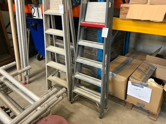 Altrex en das trapladders (2x) - afbeelding 4 van  6