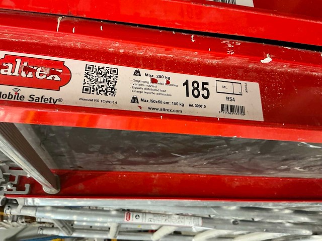 Altrex rs tower 4 rolsteiger - afbeelding 10 van  12
