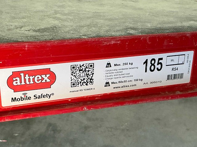 Altrex rs tower 4 rolsteiger - afbeelding 3 van  5