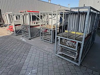 Altrex serie 5000 aluminium rolsteigers in transtportframes - afbeelding 24 van  38