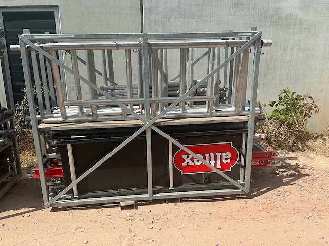 Altrex serie 5000 aluminium rolsteigers in transtportframes - afbeelding 37 van  38