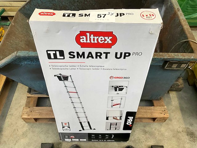 Altrex smart up ladder (2x) - afbeelding 1 van  3