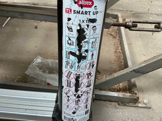 Altrex tl smart up ladder - afbeelding 3 van  3