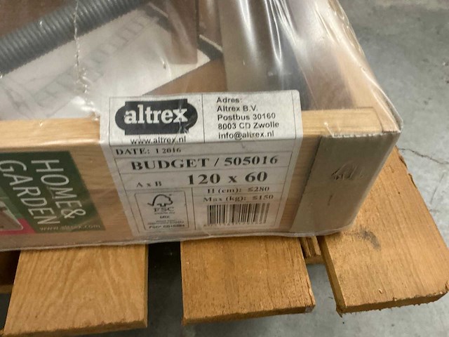 Altrex woodytrex 3-delig 120x60 houten zoldertrap - afbeelding 5 van  5