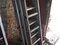 Alu 3-delige opsteekladder - afbeelding 1 van  4