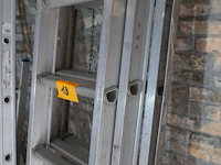 Alu 3-delige opsteekladder - afbeelding 3 van  3