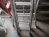 Alu 3-deligge opsteekladder - afbeelding 4 van  4