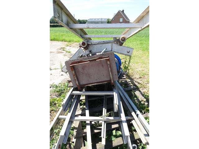 Alu bouwlift bm bouwmat - afbeelding 6 van  8